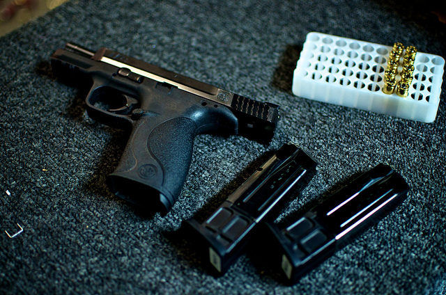 handgun for indoor shooting range