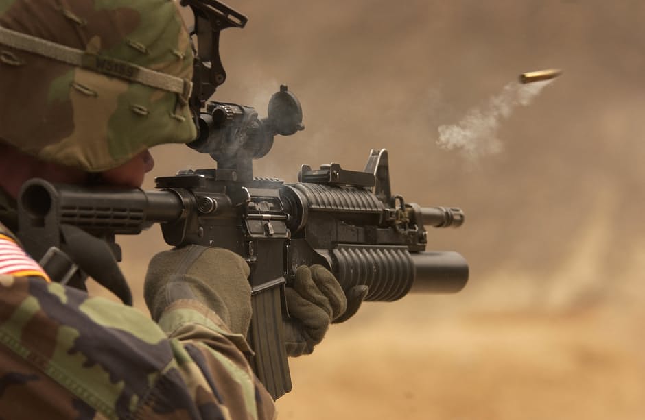 green beret special forces in action